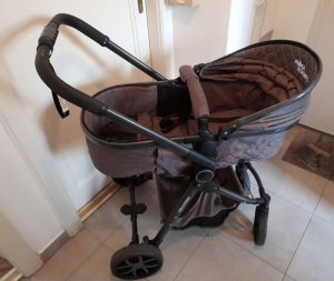 Mamakiddies 3in1 stroller - brown