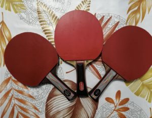 Competition table tennis rackets (Offensive) in new condition