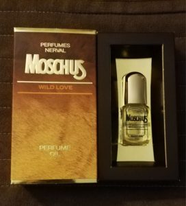 Nerval Moschus Wild love perfume oil - retro