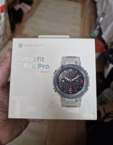 Used Amazfit T-Rex Pro smart watch in the condition shown in the pictures