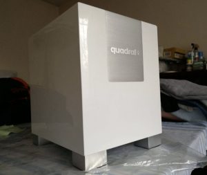 Quadral Qube 10 subwoofer + wifi modul