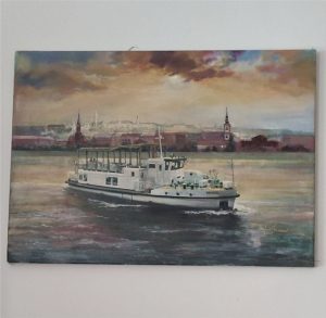 Budapest. Painting