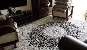 Sophisticated carpet, stylish and beautiful room